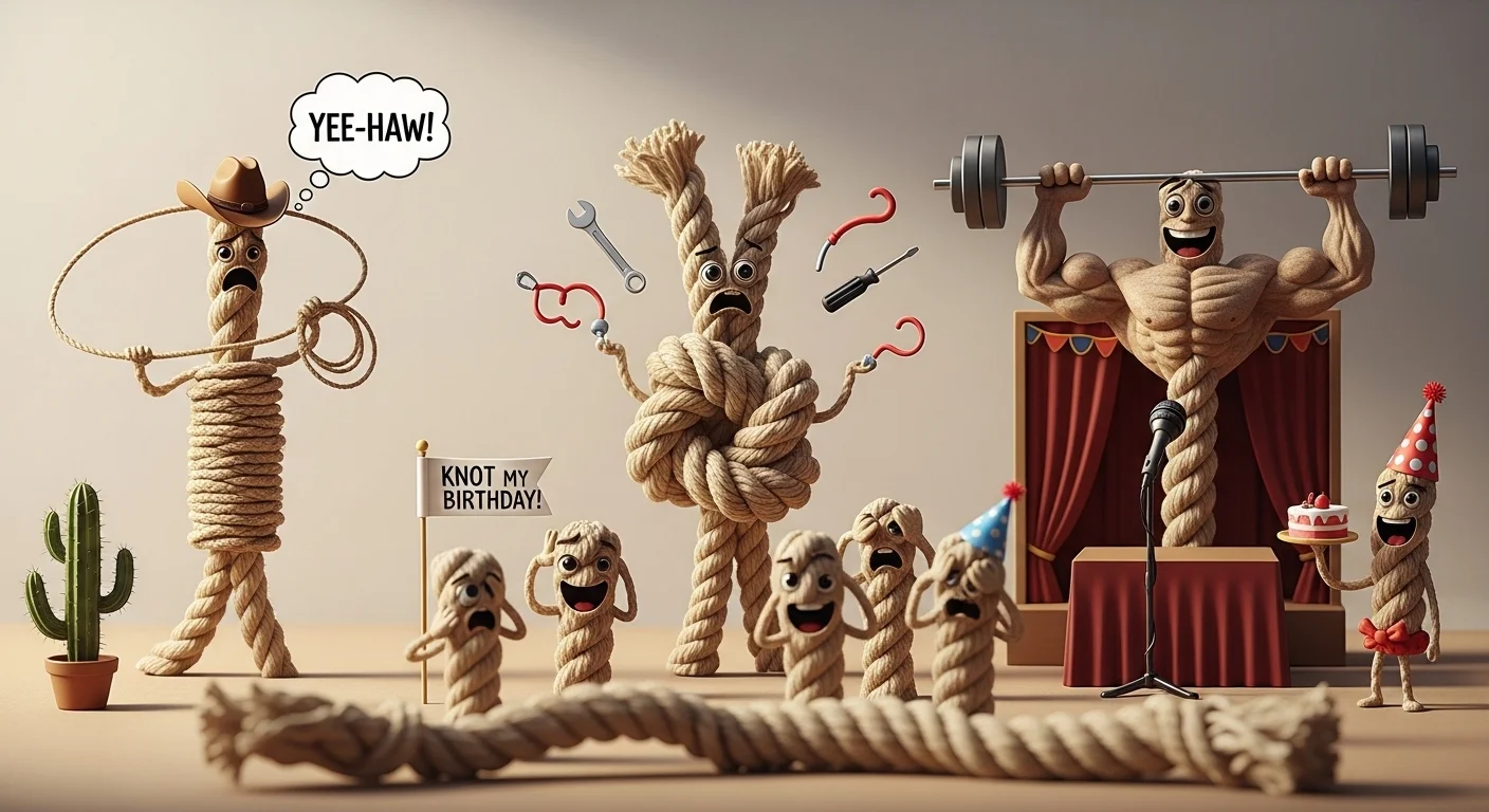 Rope Puns One Liners