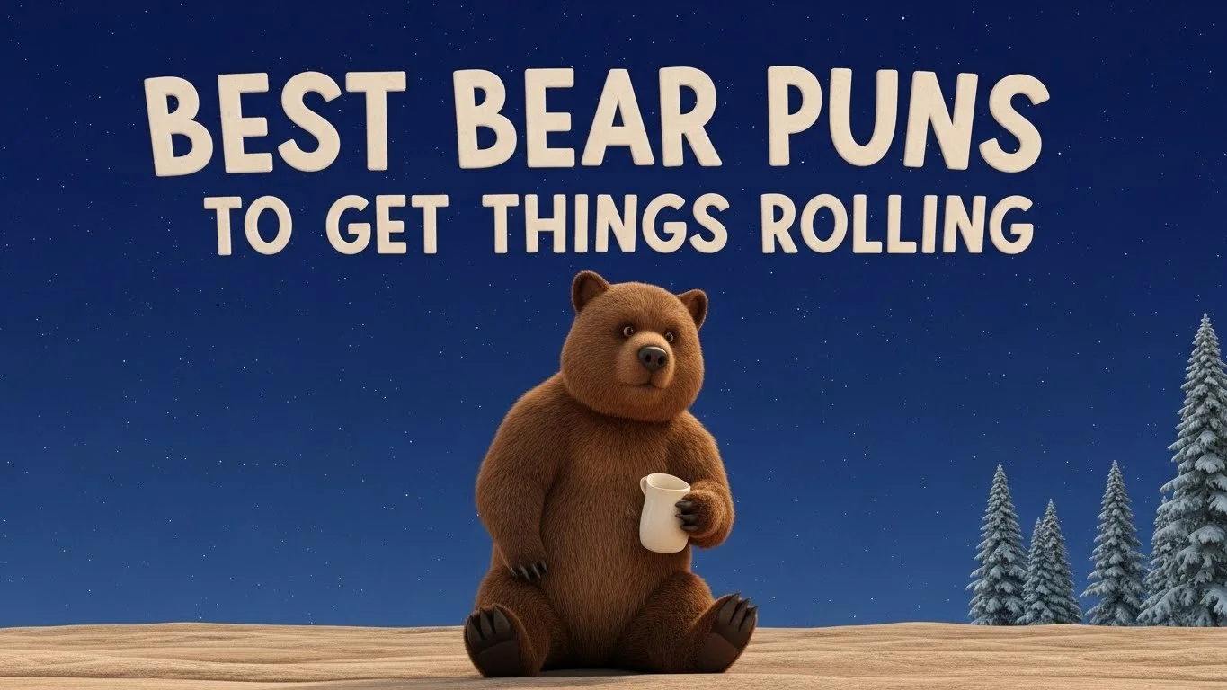 Best Bear Puns to Get Things Rolling
