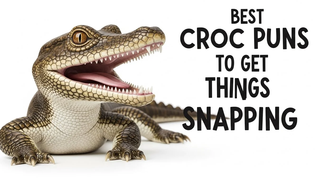 Best Croc Puns to Get Things Snapping