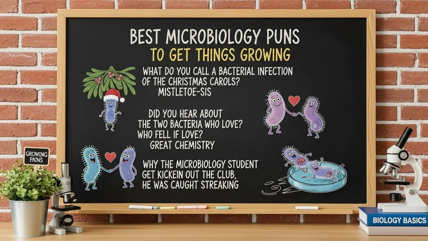 Best Microbiology Puns to Get Things Growing