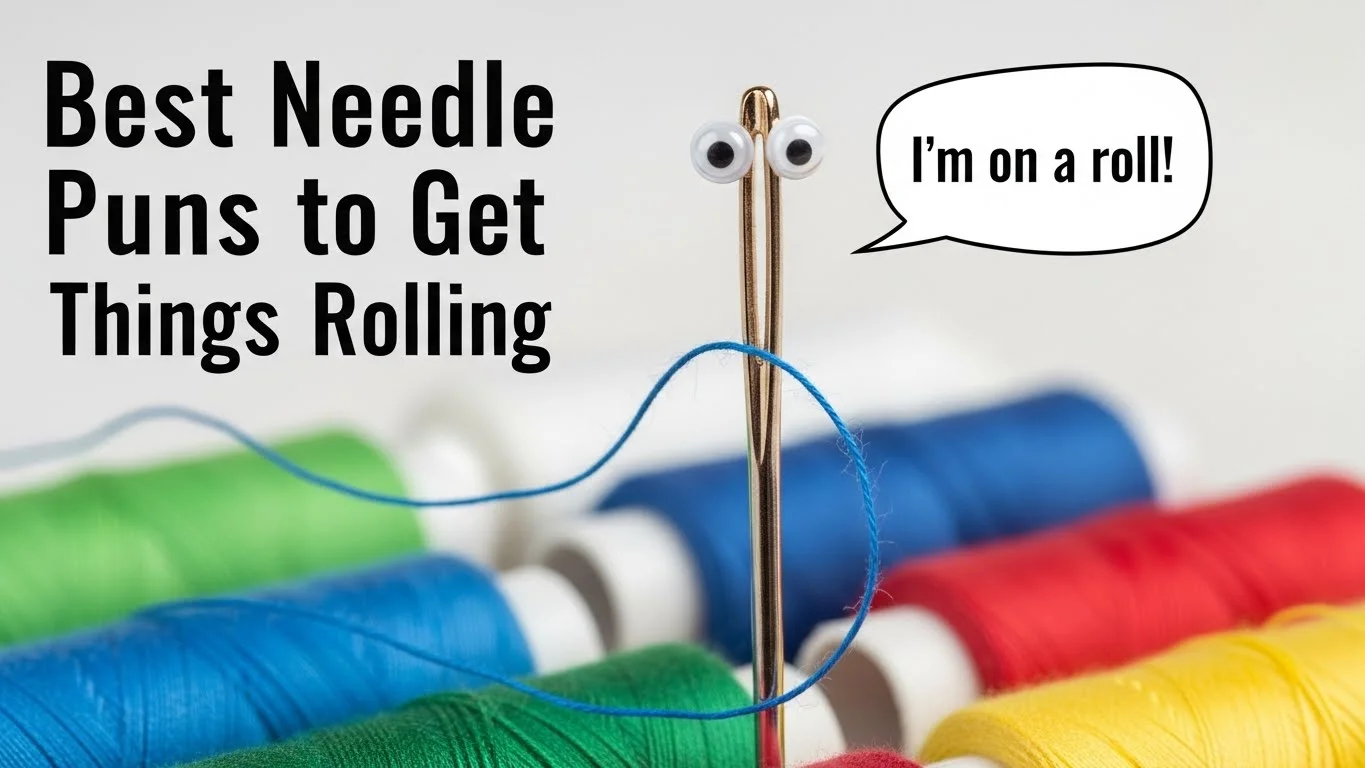 Best Needle Puns to Get Things Rolling