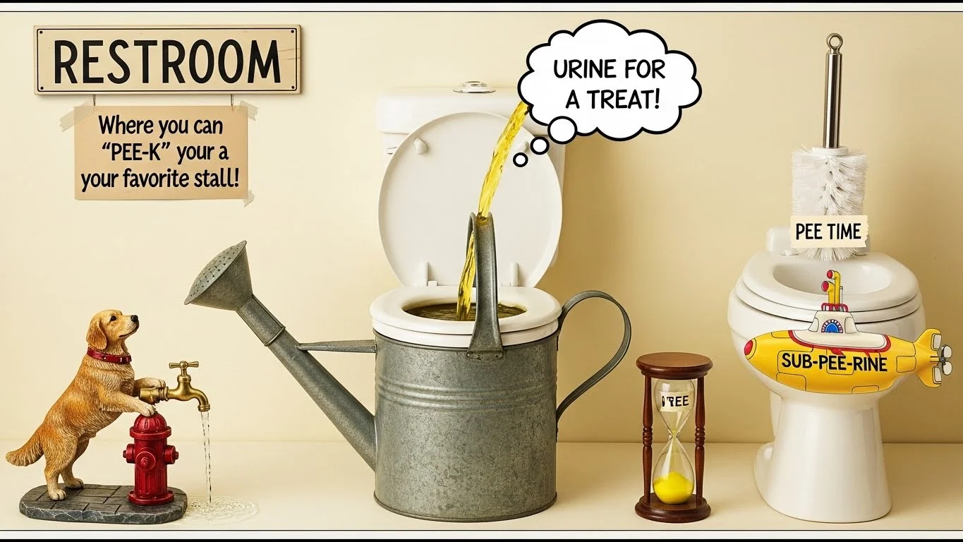 Best Pee Puns to Get Things Flowing