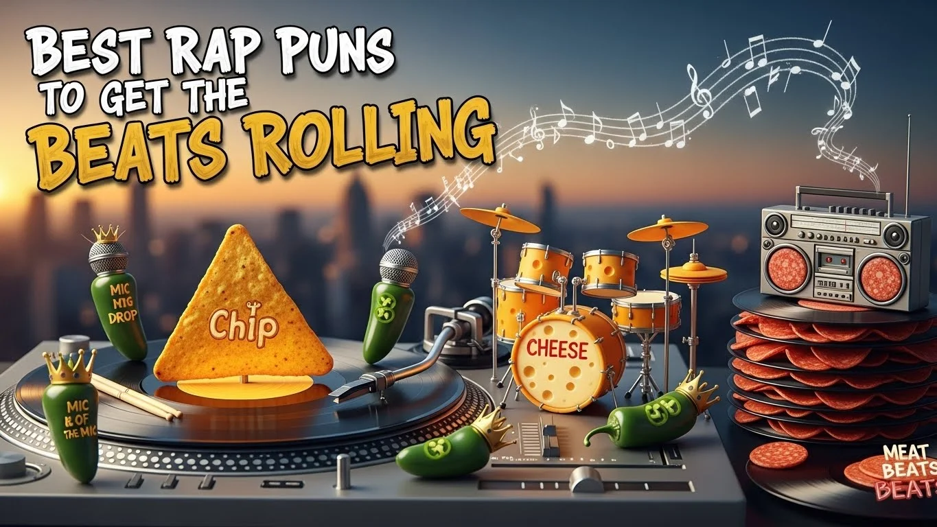 Best Rap Puns to Get the Beats Rolling