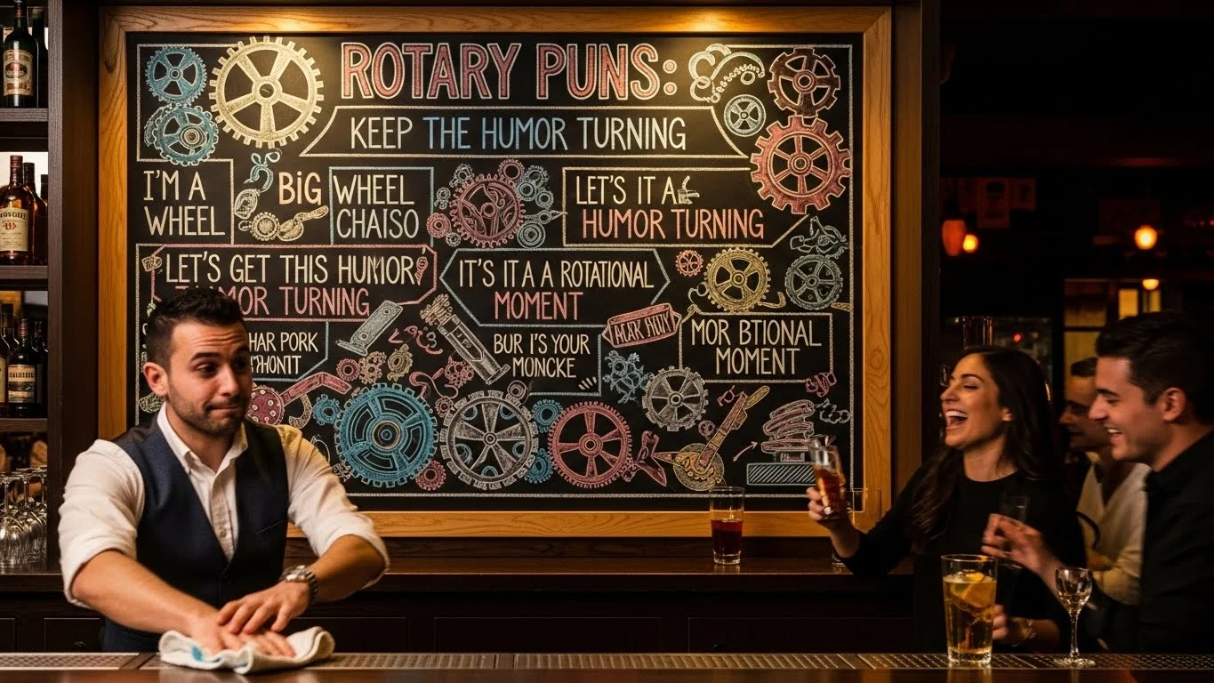 Best Rotary Puns to Keep the Humor Turning