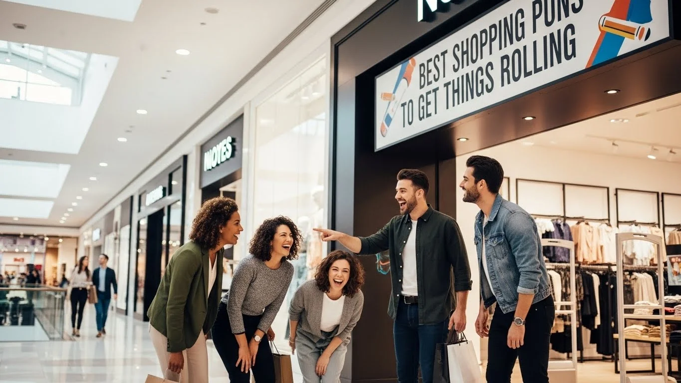 Best Shopping Puns to Get Things Rolling
