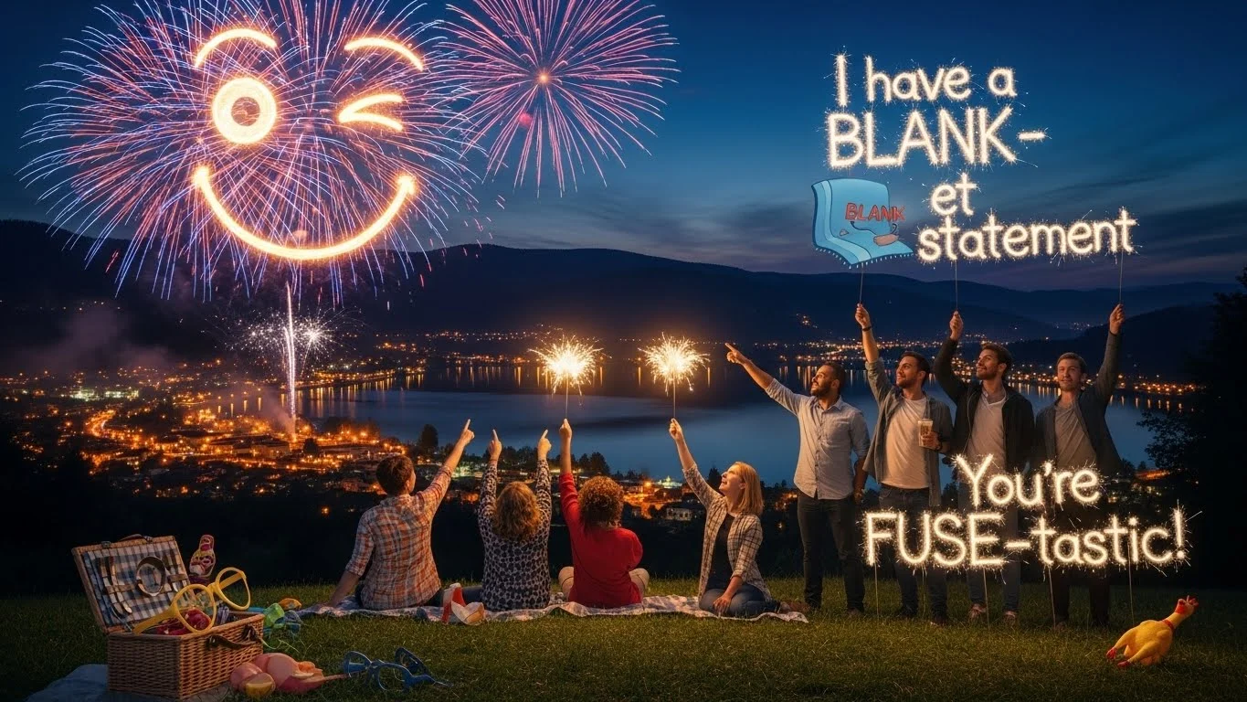 Classic Firework Puns That Spark a Smile