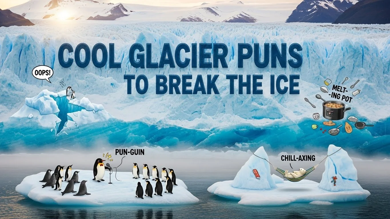 Cool Glacier Puns to Break the Ice