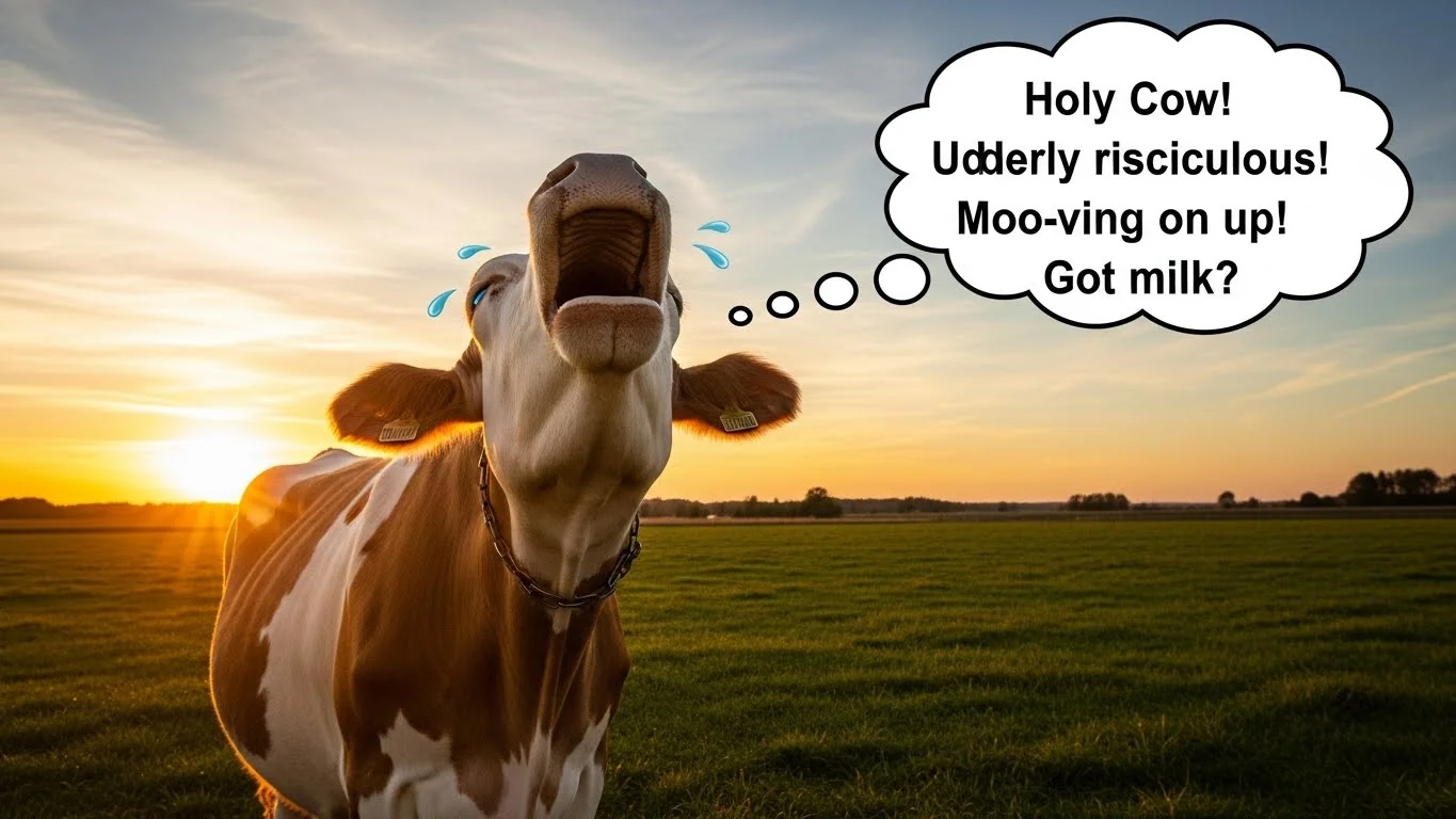Cow Puns That Are Udderly Hilarious