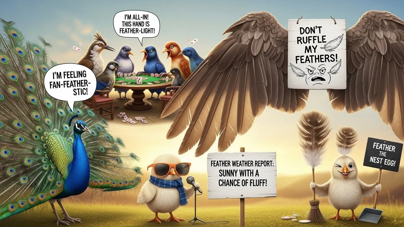 Fabulous Feather Puns