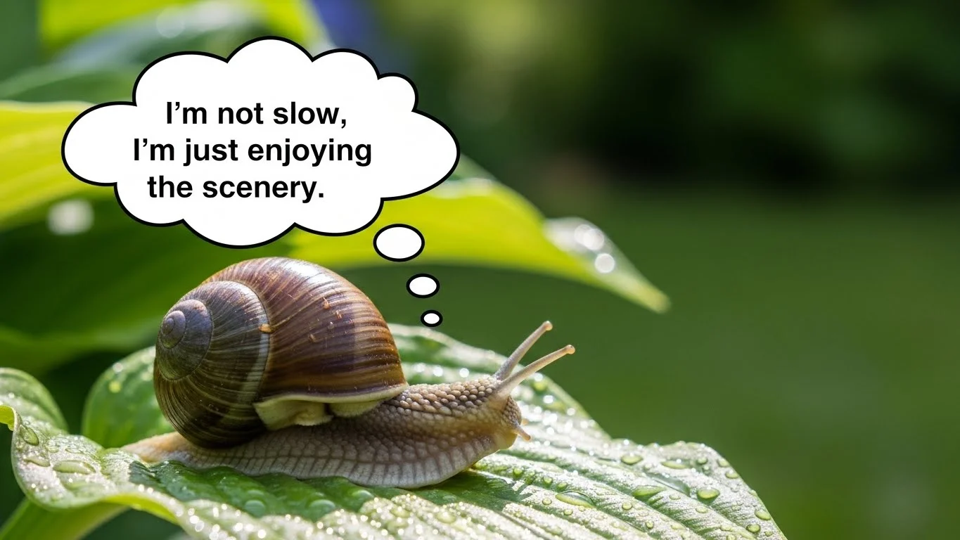 Famous Snail Quotes Puns 