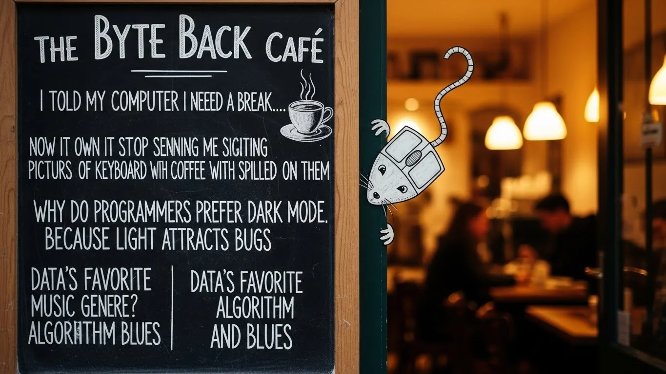 Funny Data Puns that Byte Back