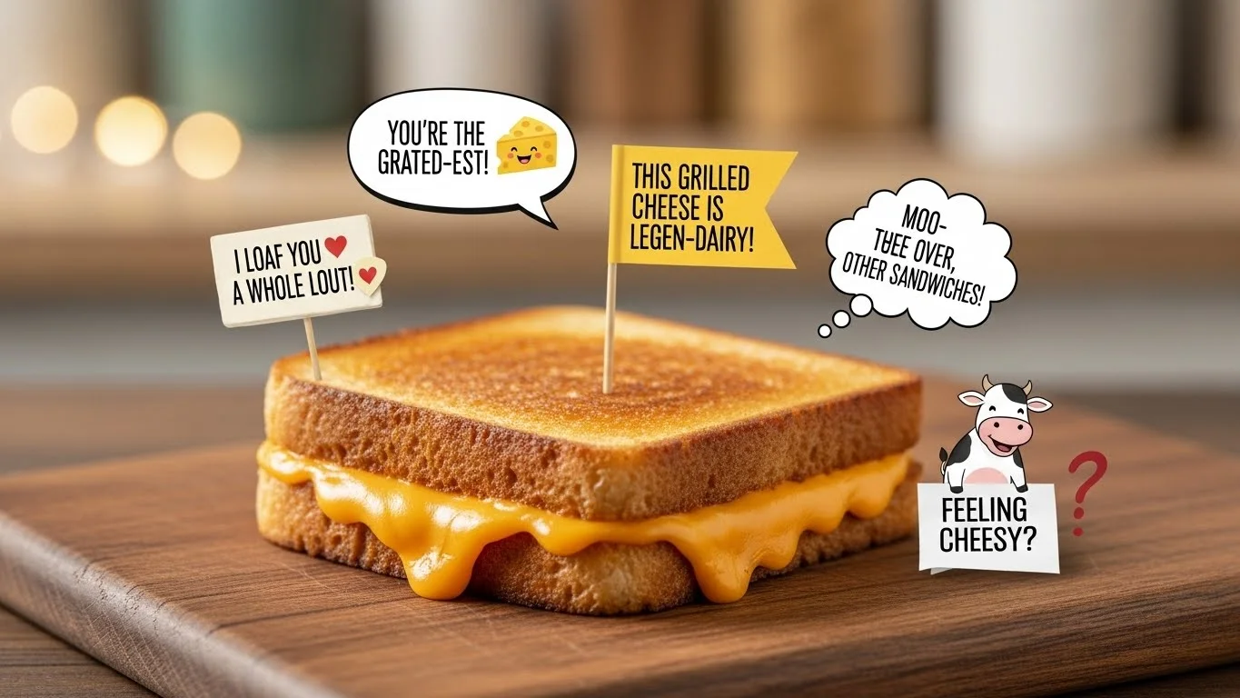Grilled Cheese Puns