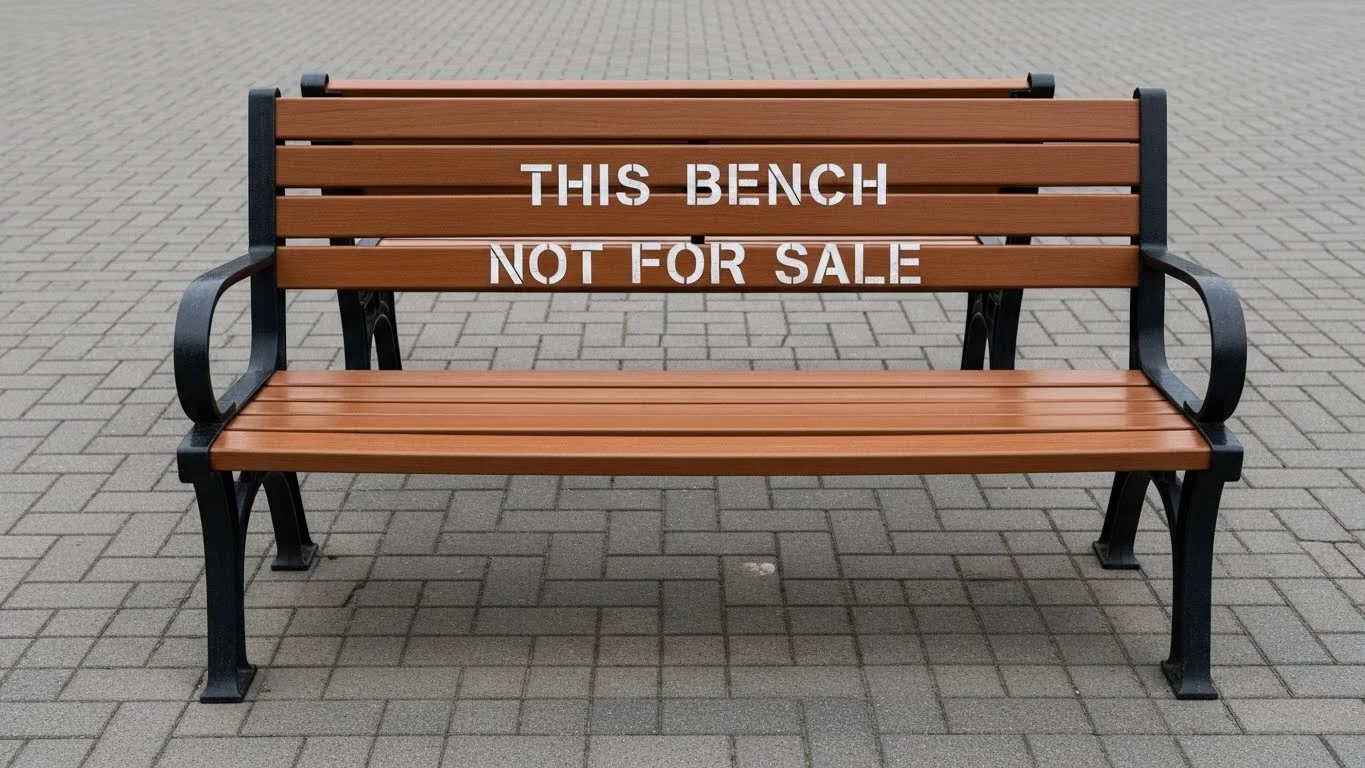 Park Benches and Puns Collide