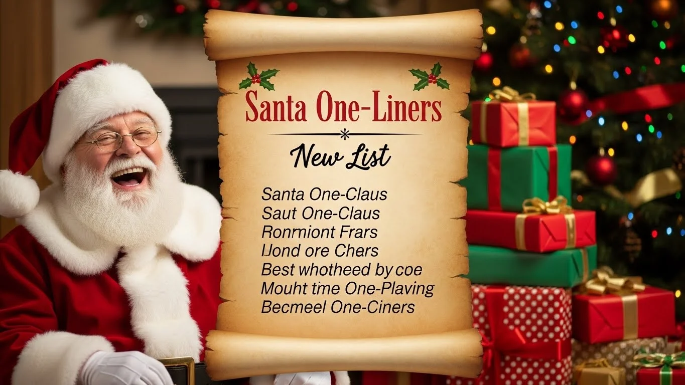 Santa One-Liners (New List)