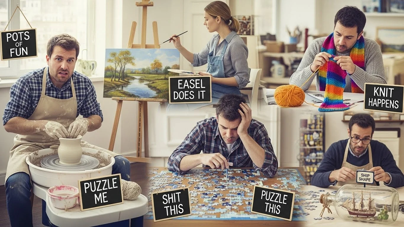 Weekend Creativity & Hobby Saturday Puns