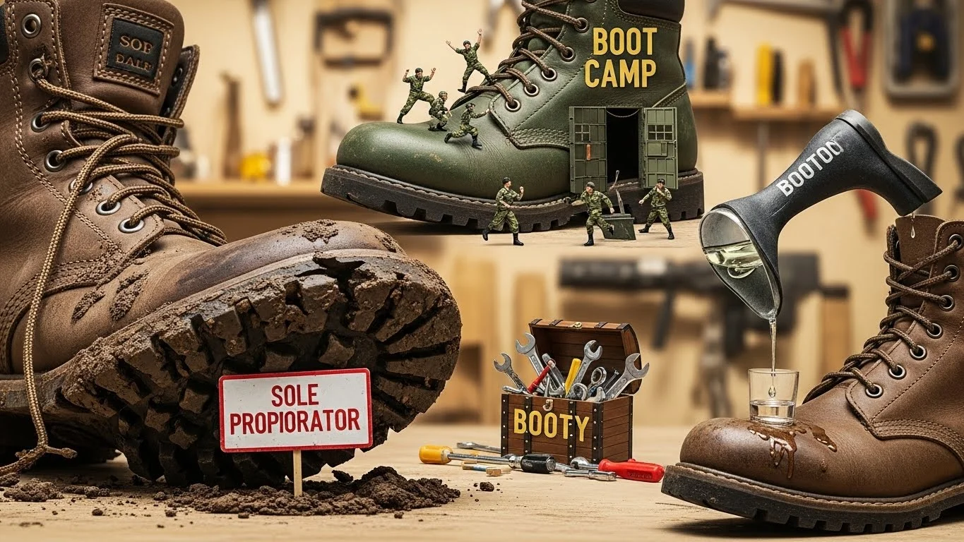 Work & DIY Boot Puns