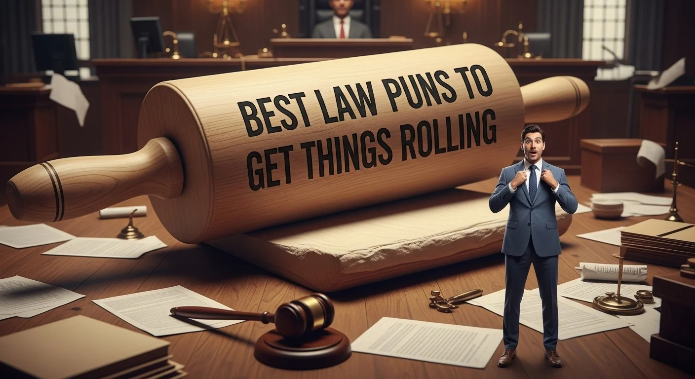 Best Law Puns to Get Things Rolling