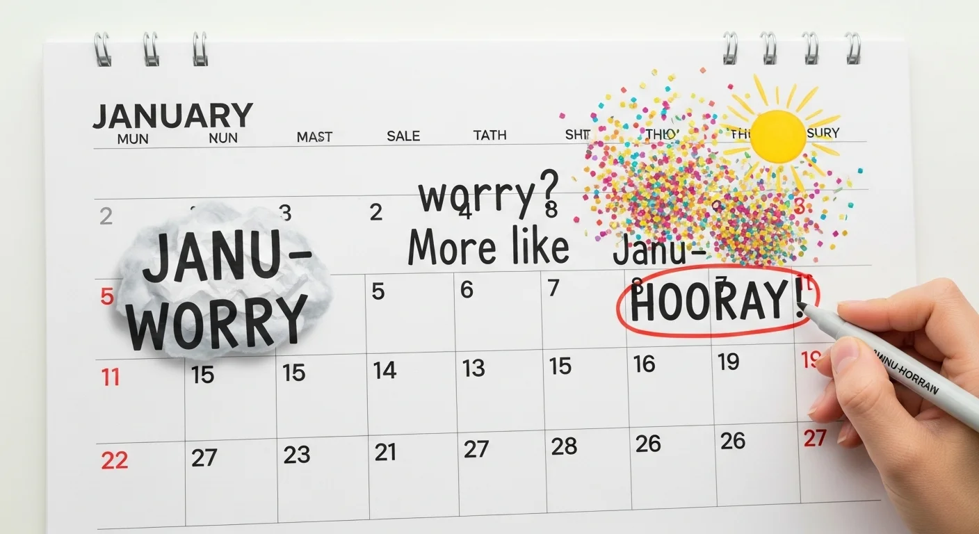 Inspirational January puns to end on a bright note