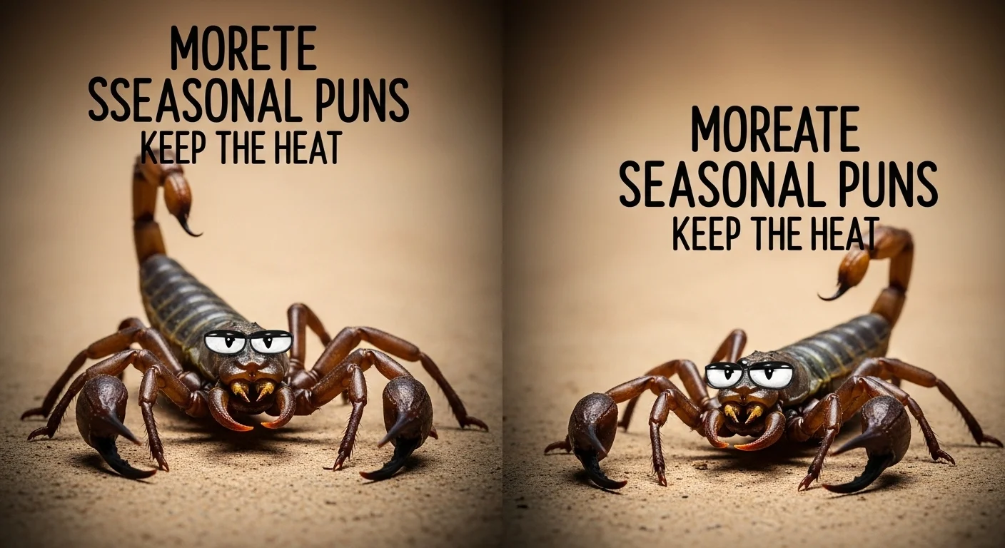 More Scorpion Seasonal Puns to Keep the Heat Alive