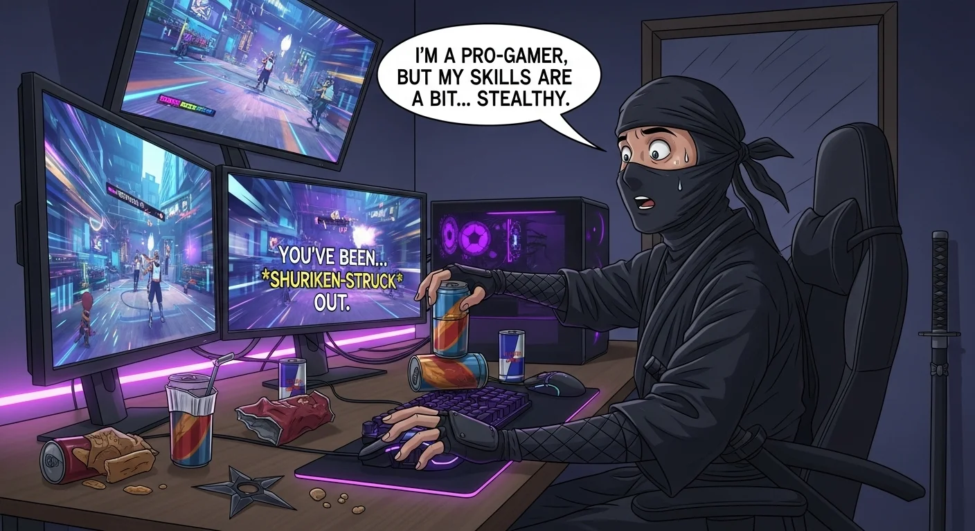 Ninja Gaming Puns