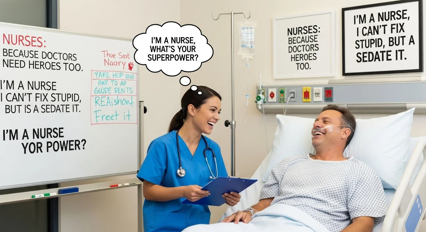 Nurse Puns That Are Just What the Doctor Ordered