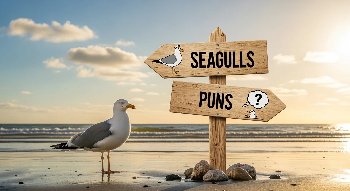 Seagull and Bird Puns 