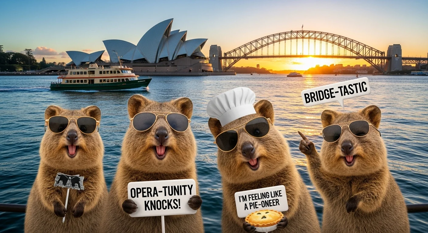 Sydney Puns for Instagram