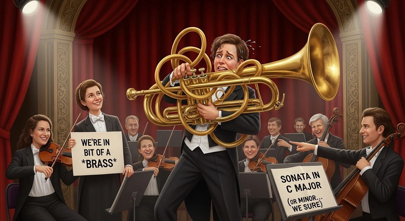 Trumpet career & performance puns