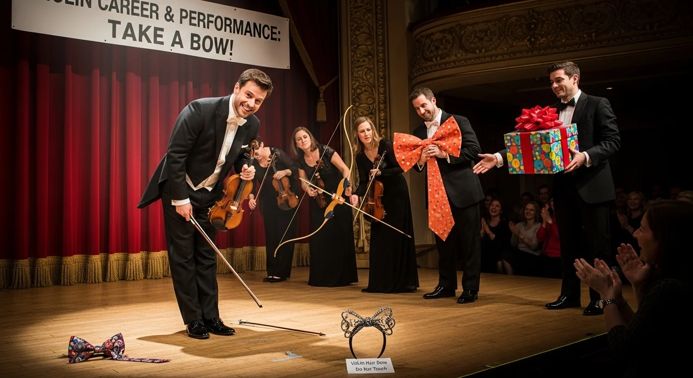 Violin career & performance puns to take a bow