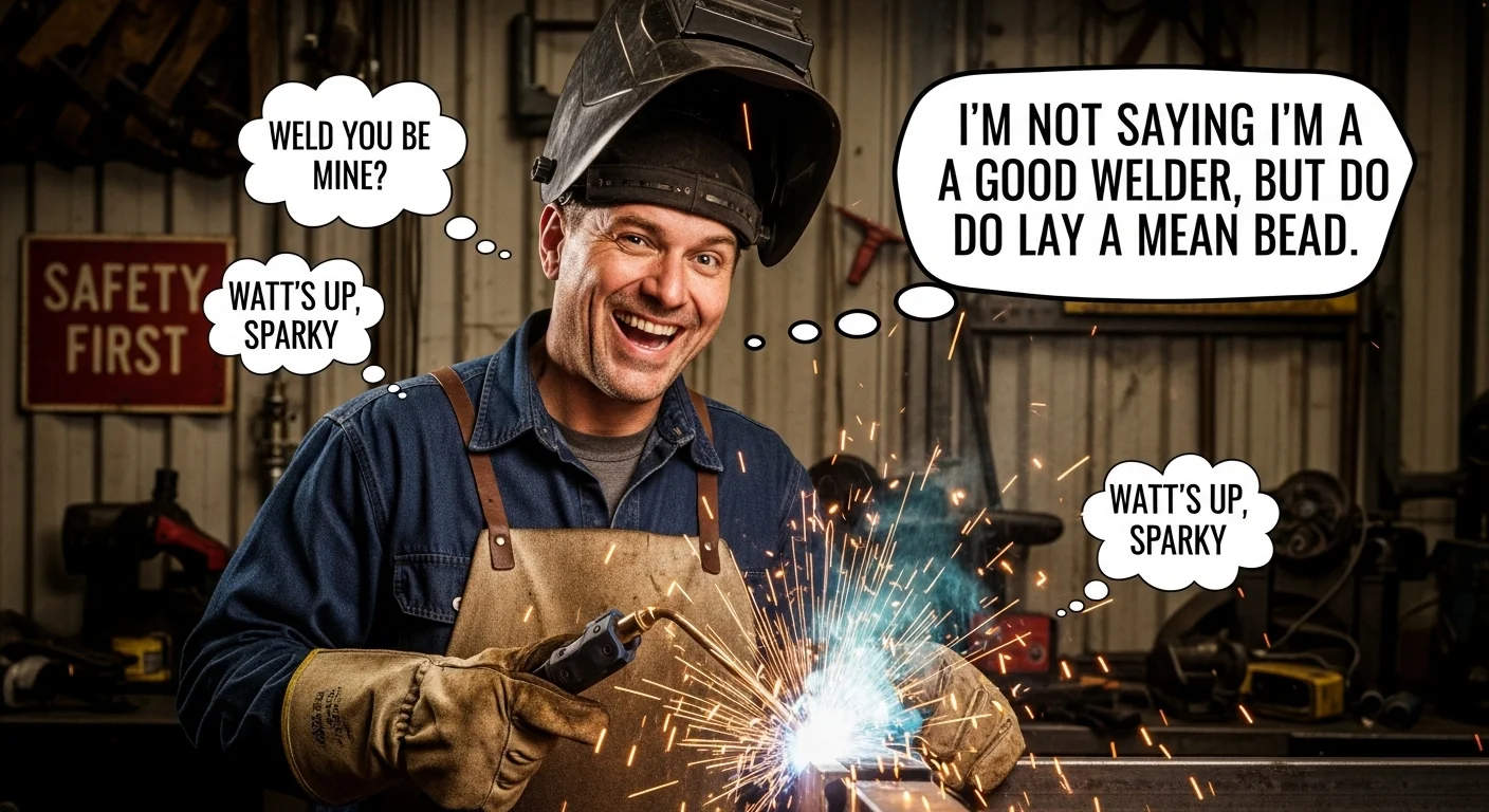 Welding Puns to Start the Sparks