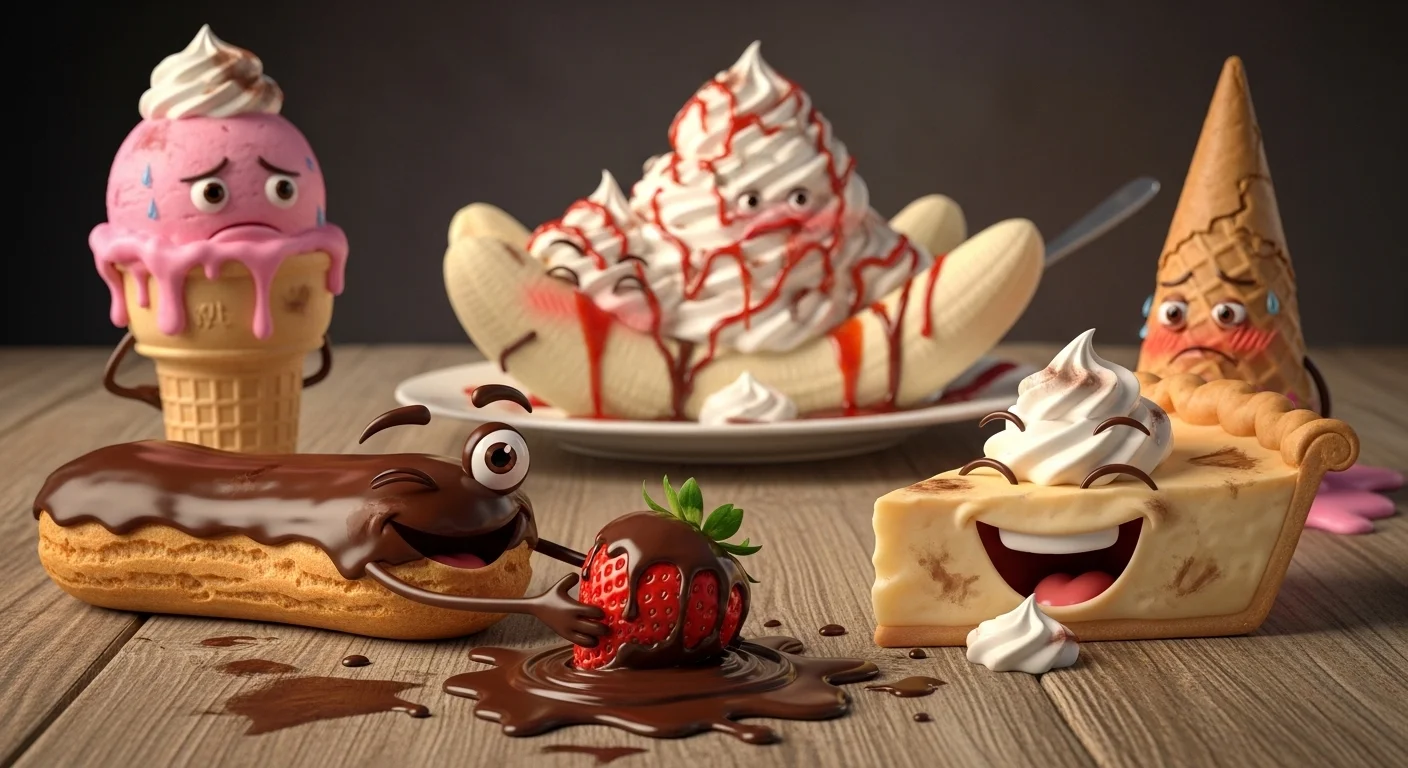 Dirty Food Puns About Desserts