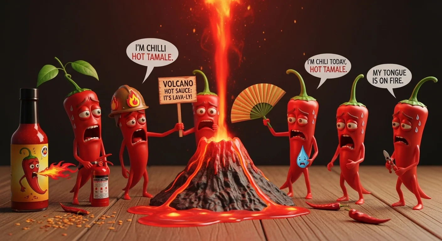 Hot Sauce Puns About Spice & Heat