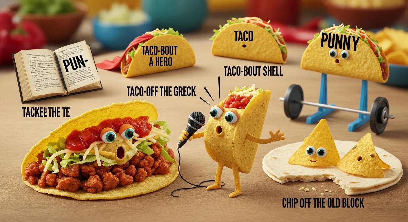 Mexican Food Puns About Tacos