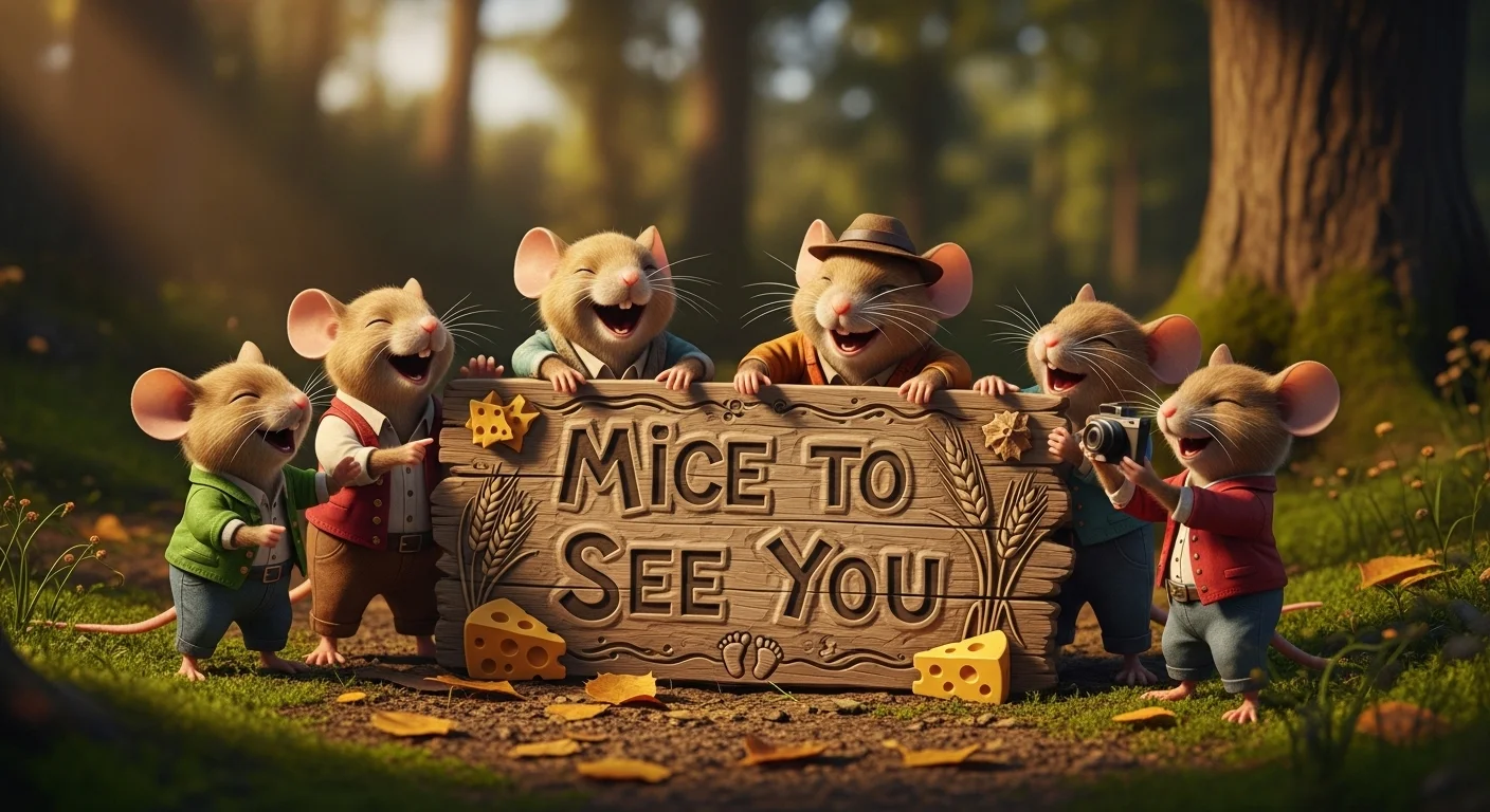 Mice to See You Mouse Puns