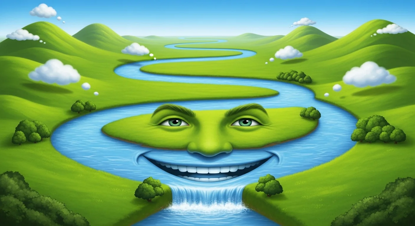 River-Flowing Geography Puns