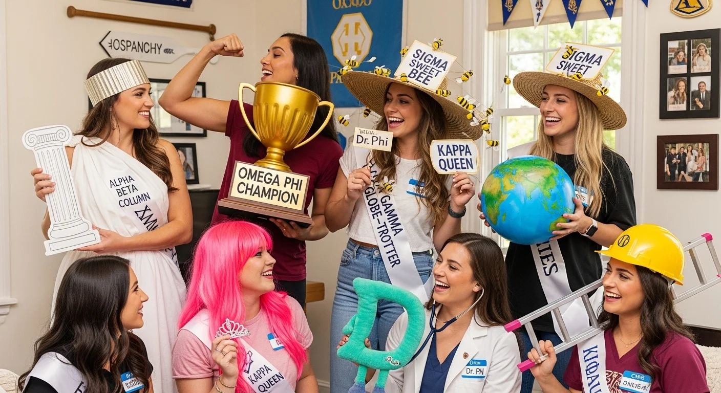 Wholesome & Heartwarming Sorority Puns 