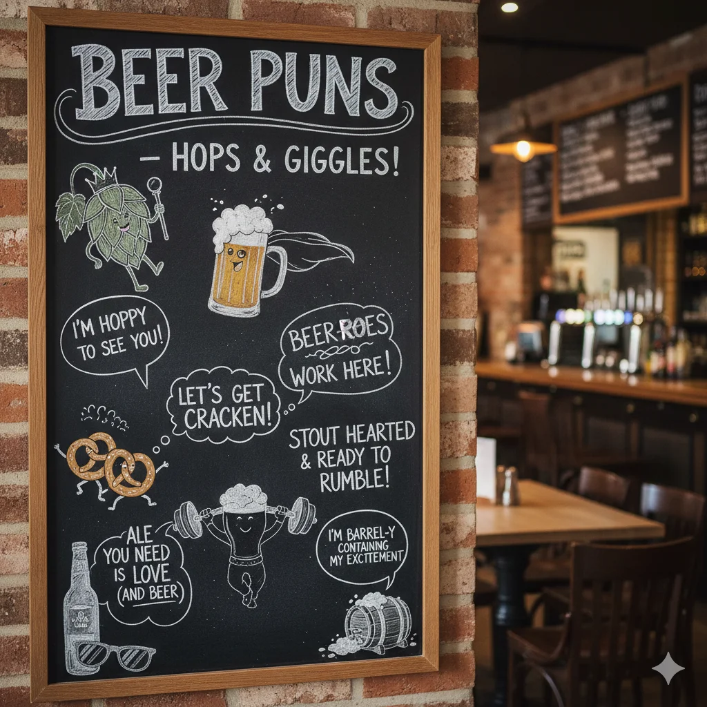 You are currently viewing 230+ Beer Puns That Are Hoppy, Frothy & Full of Laugh 2026