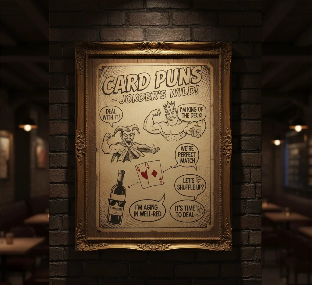You are currently viewing 235+ Card Puns That’ll Deal You a Winning Hand — Funny Playing Card Jokes & Clever Wordplay for Every Occasion!