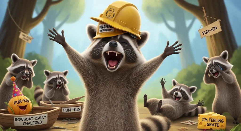 raccoon puns
