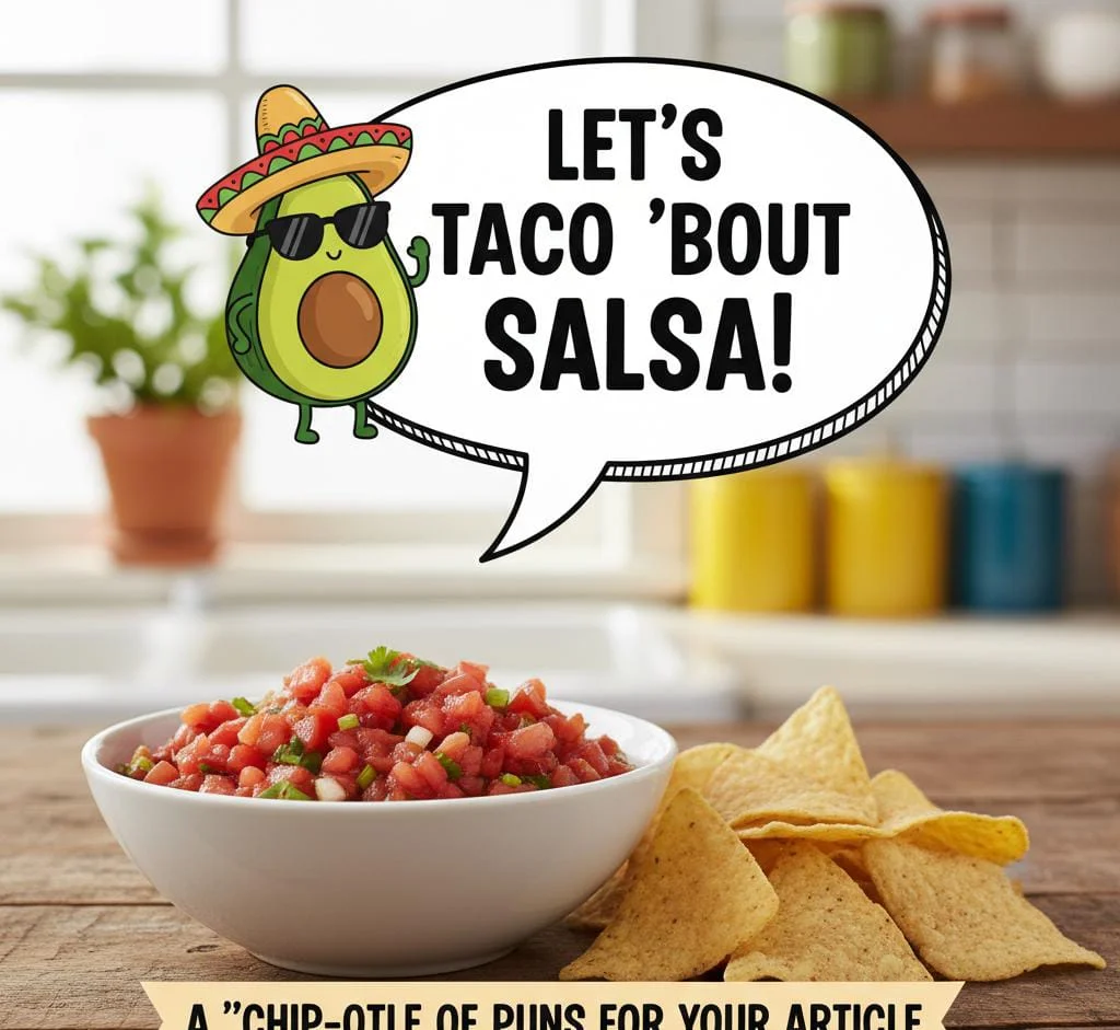 You are currently viewing 255+ Best Salsa Puns Spicy, Funny, and Delicious Wordplay for Food Lovers 2026