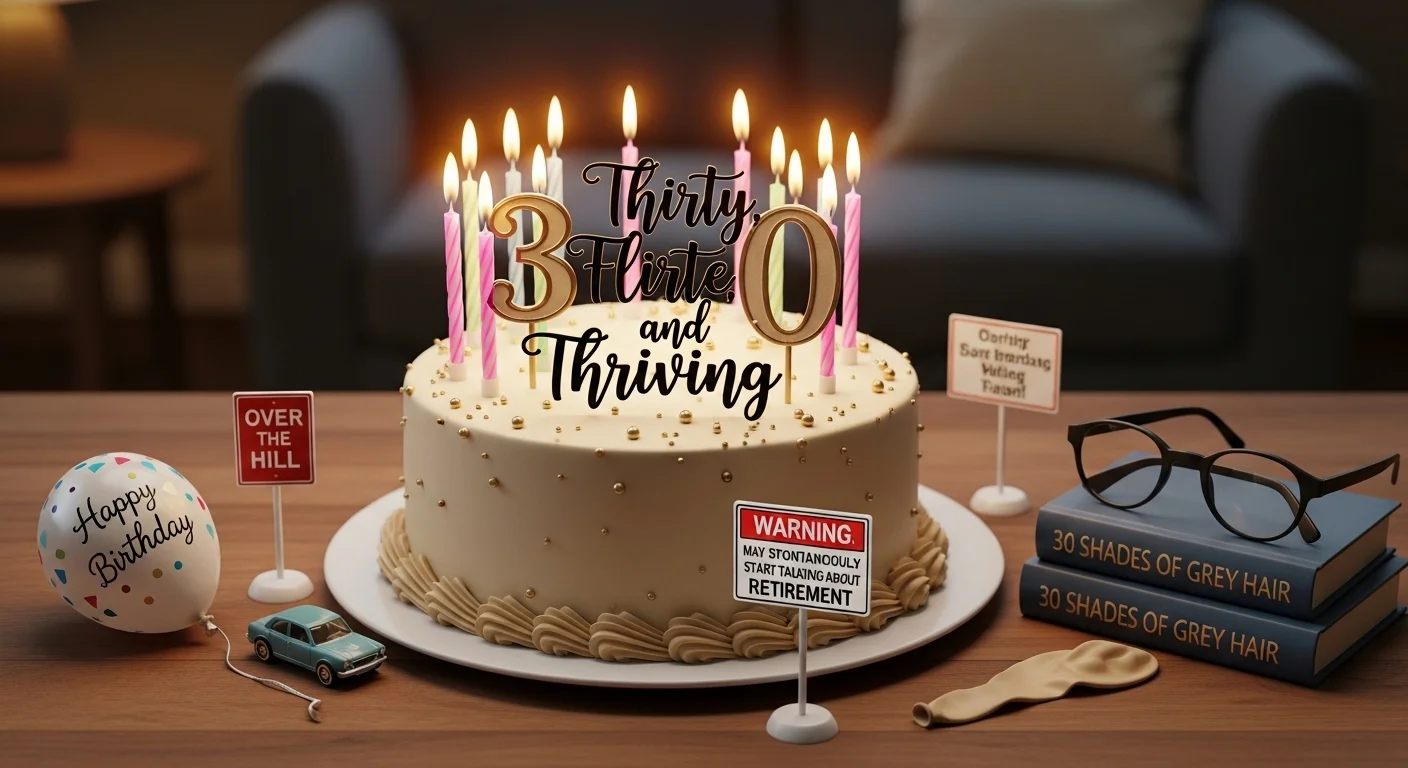 You are currently viewing 335+ 30th Birthday Puns That’ll Turn Thirty Into “Flirty & Funny