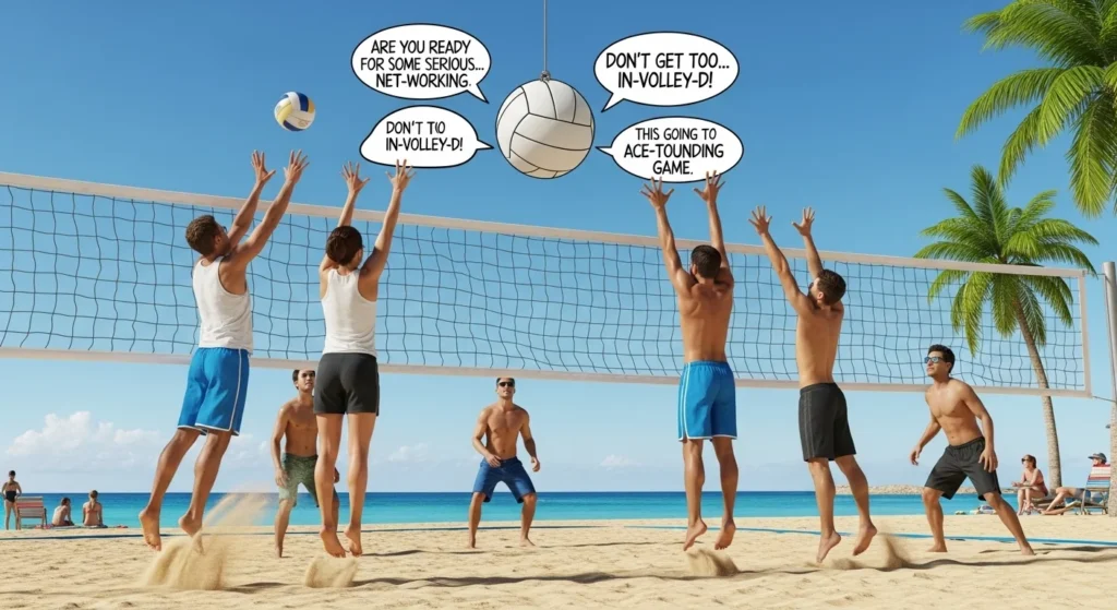 Volleyball Puns