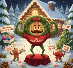 Read more about the article 215+ Wreath Puns That’ll Leaf You Laughing This Holiday Season!