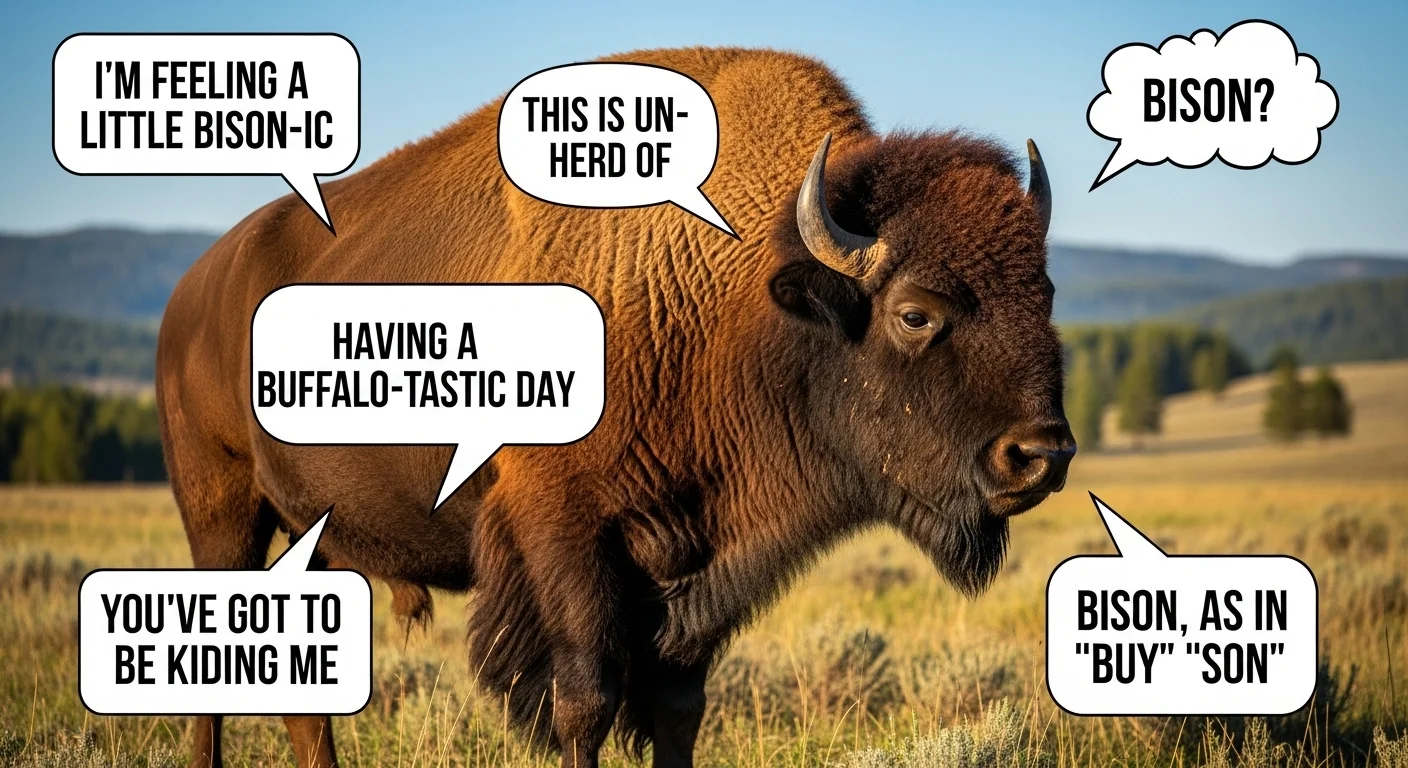You are currently viewing 325+ Bison Puns That Will Have You Buffalo-ing With Laugh