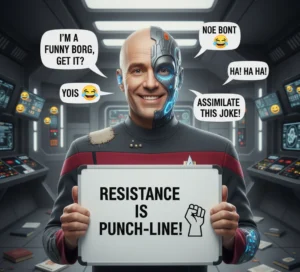 Read more about the article 330+ Borg Puns That Will Assimilate Your Sense of Humor Resistance Is Futile