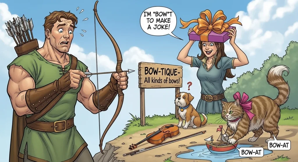 bow puns