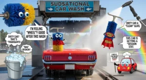 Read more about the article 315+ Funny Car Wash Puns That’ll Make You Shine