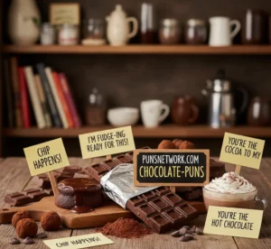 Read more about the article 240+ Funny Chocolate Puns That’ll Sweeten Your Day