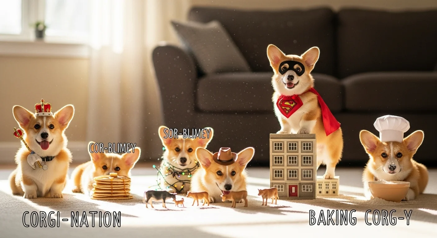 You are currently viewing 245+ Best Cutest & Funniest Corgi Puns to Make Your Heart Go Awoof