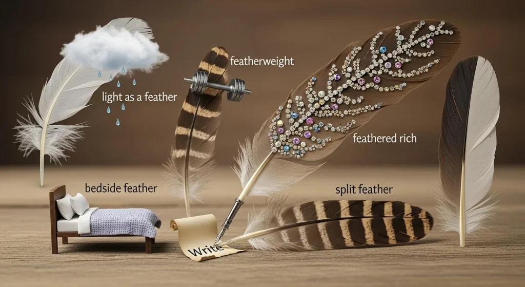 feather puns
